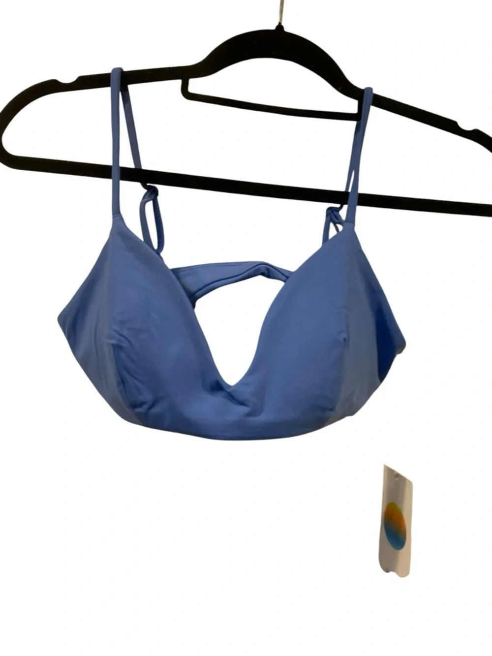 NWT Vuori all the form micro bra RIVIERA BLUE Size S